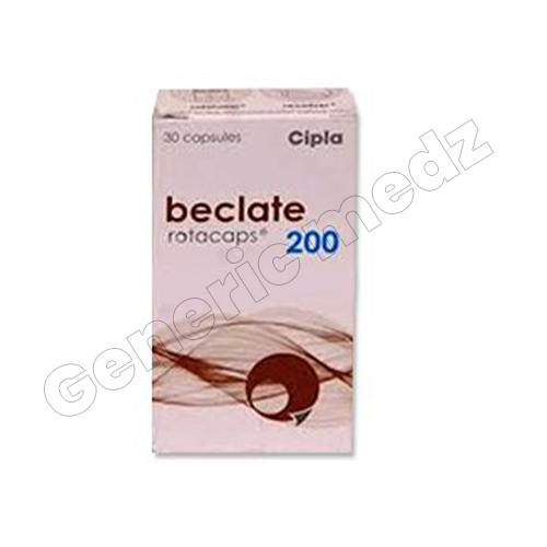 Beclate Rotacaps 200mcg (Beclometasone)