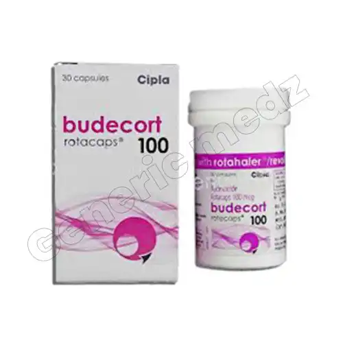 Budecort Rotacaps 100 Mcg (Budesonide)