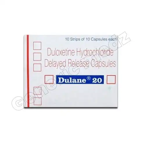 Dulane 20 Mg Capsule DR