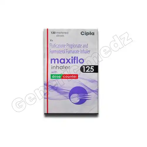 Maxiflo Inhaler 125 Mcg 1 Maxiflo-Inhaler-125mcg-(Fluticasone-Formoterol)