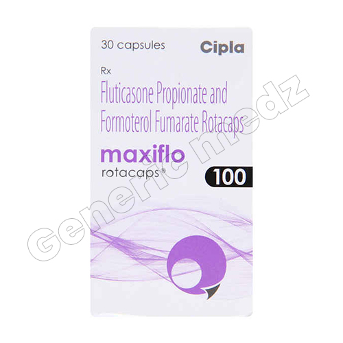 Maxiflo Rotacaps 100mcg (Fluticasone Formoterol)