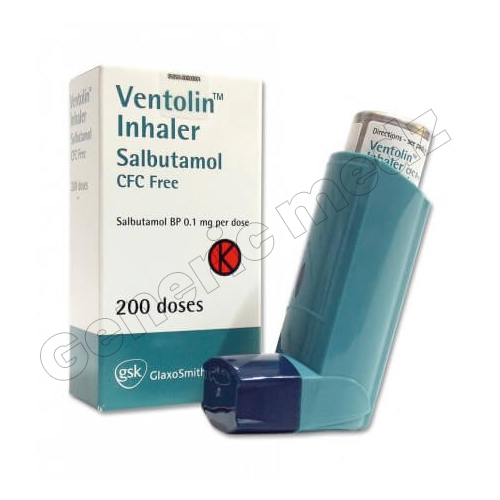Ventorlin Inhaler 100mcg (Salbutamol) Ventorlin Inhaler 100mcg (Salbutamol)